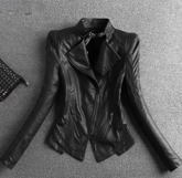Jaqueta Feminina de Couro NY Style - Loja Vitrine Prime